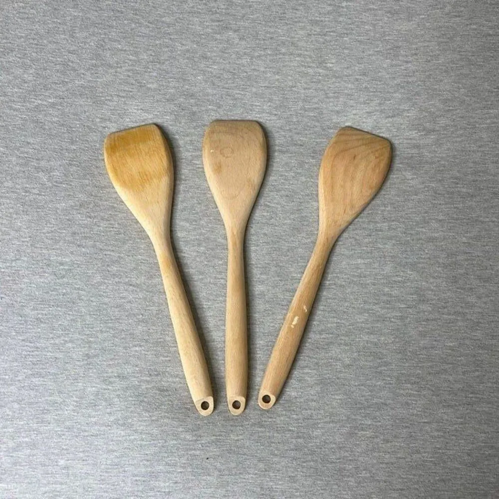 IKEA Wooden Bamboo Spatula 3 PCS. Set